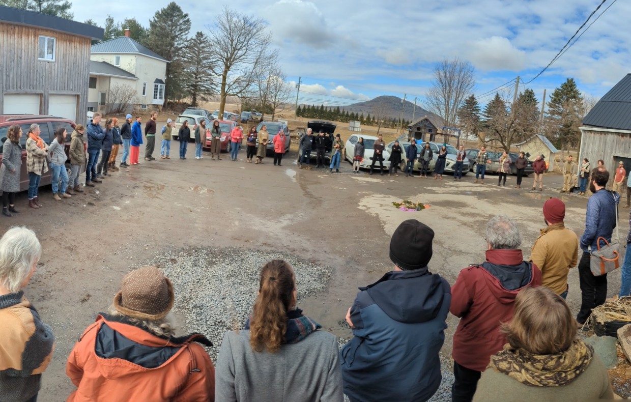 Rassemblement 15 mars, Ferme Cadet-Roussel