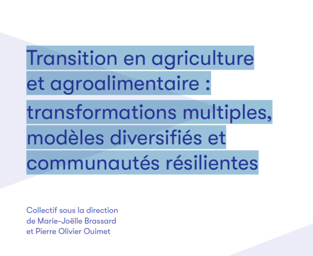 Transition en agriculture et agroalimentaire