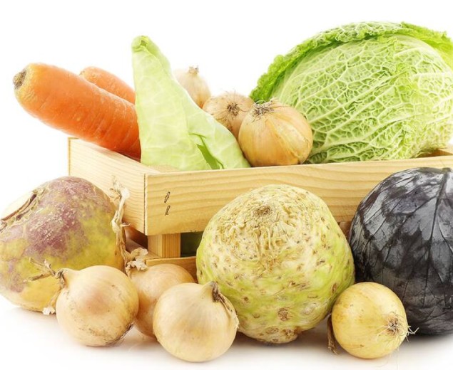 Basket of Local Vegetables