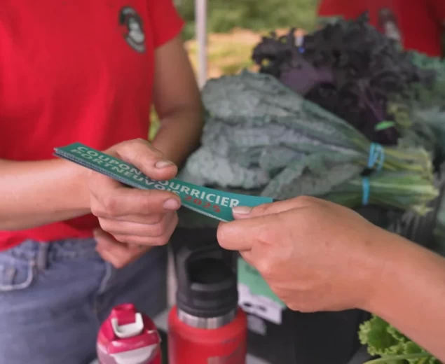 Un reportage de l'Épicerie, sur notre projet Coupons Nourriciers